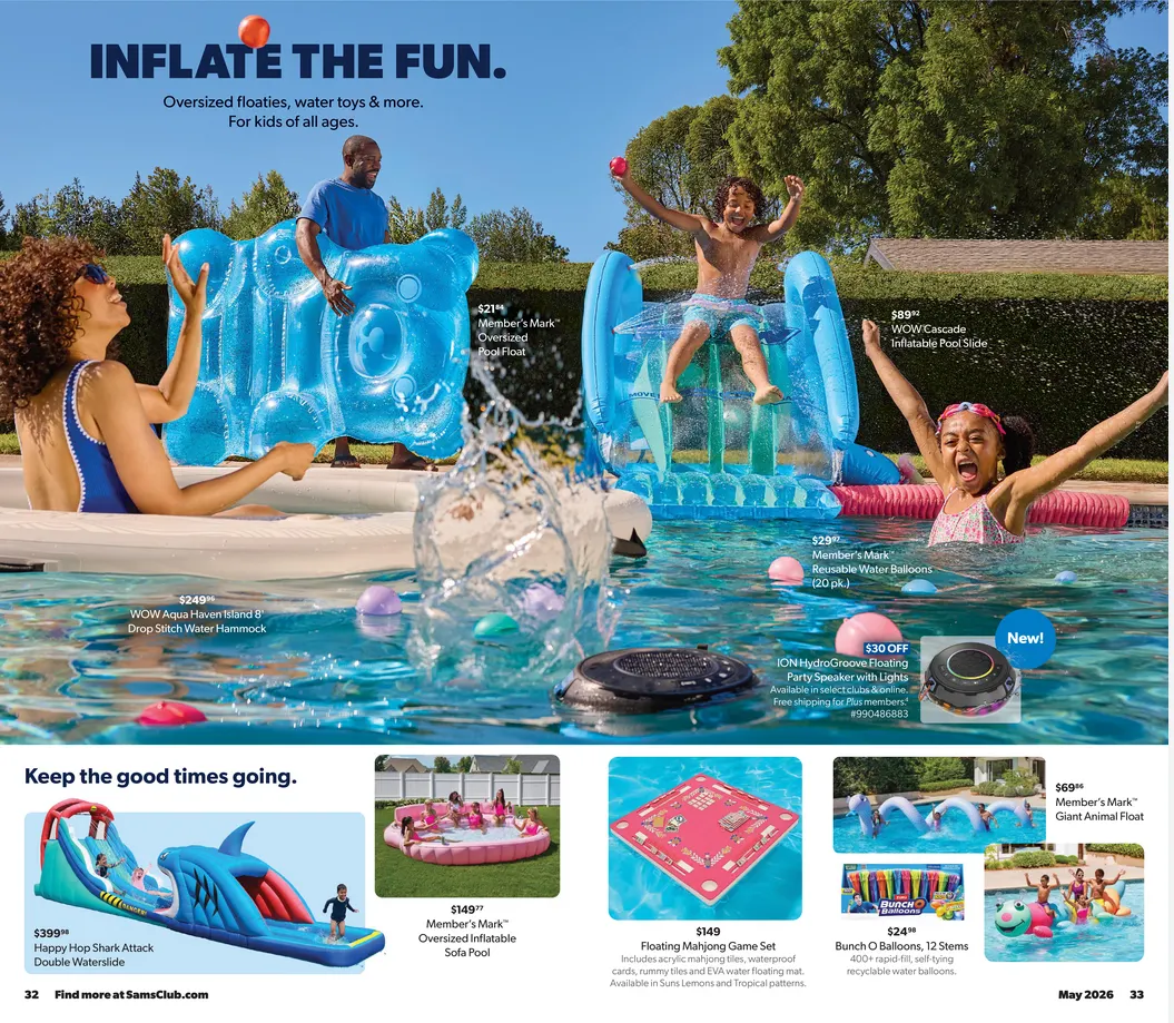 Weekly ad Sam ´s club Sales from April 1 to May 31 2026 - Page 19