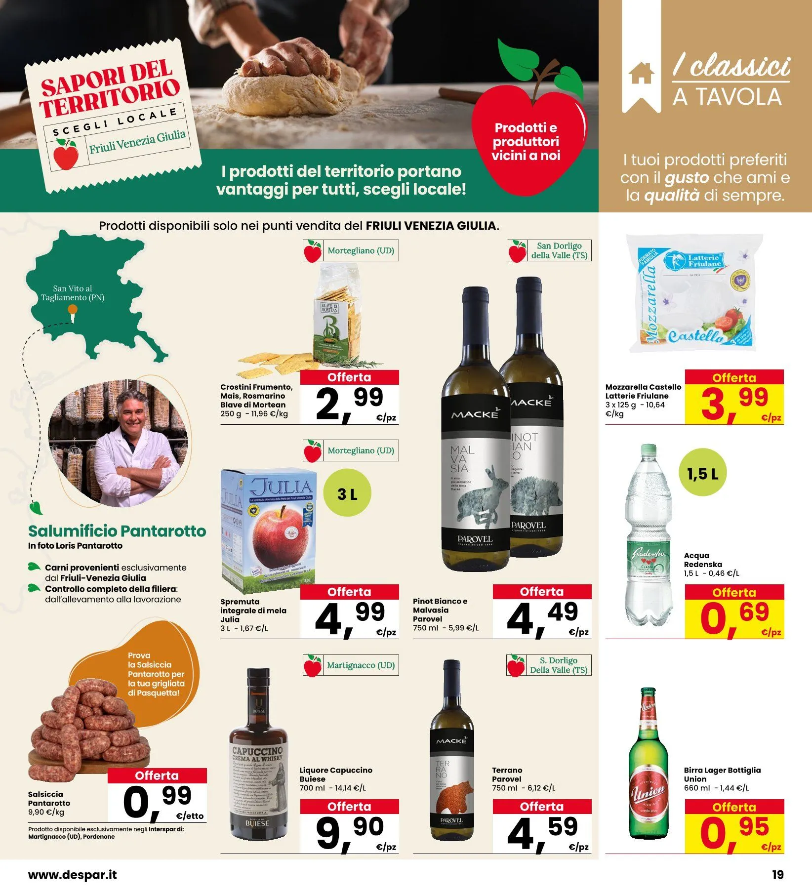  Volantini Despar da 24 marzo a 6 aprile di 2026 - Pagina del volantino 19
