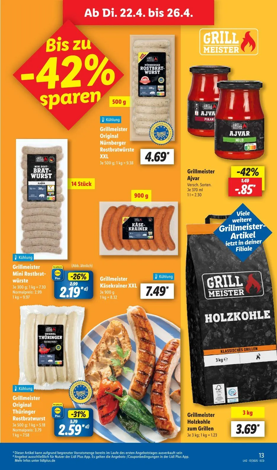 Lidl Angebote von 22. April bis 26. April 2025 - Prospekt seite 19