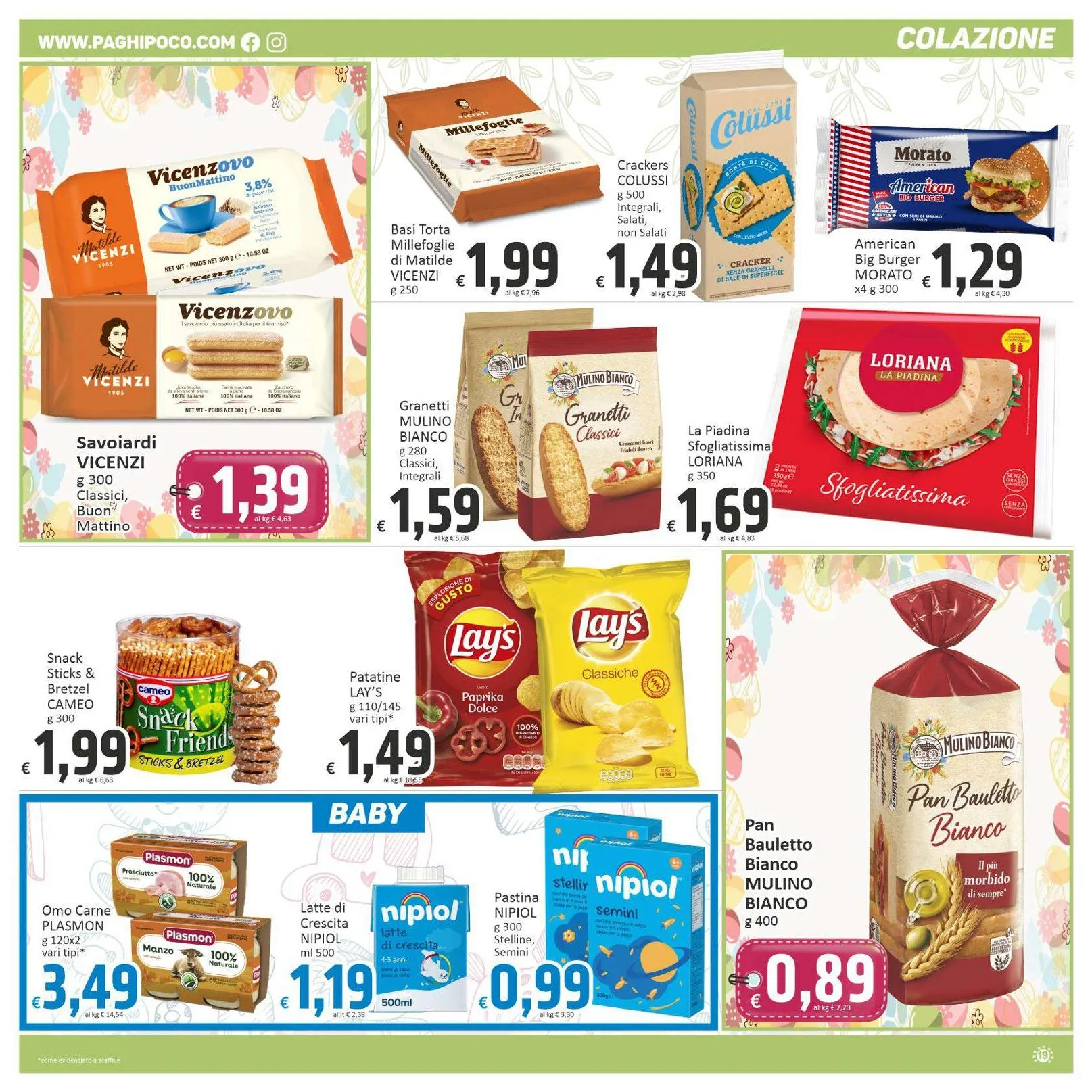 Volantini Paghi Poco da 24 marzo a 6 aprile di 2026 - Pagina del volantino 19