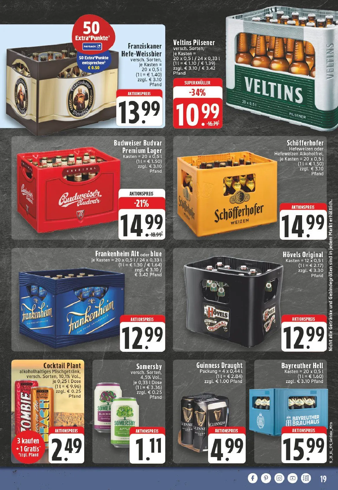 Edeka Prospekt von 7. April bis 12. April 2025 - Prospekt seite 19