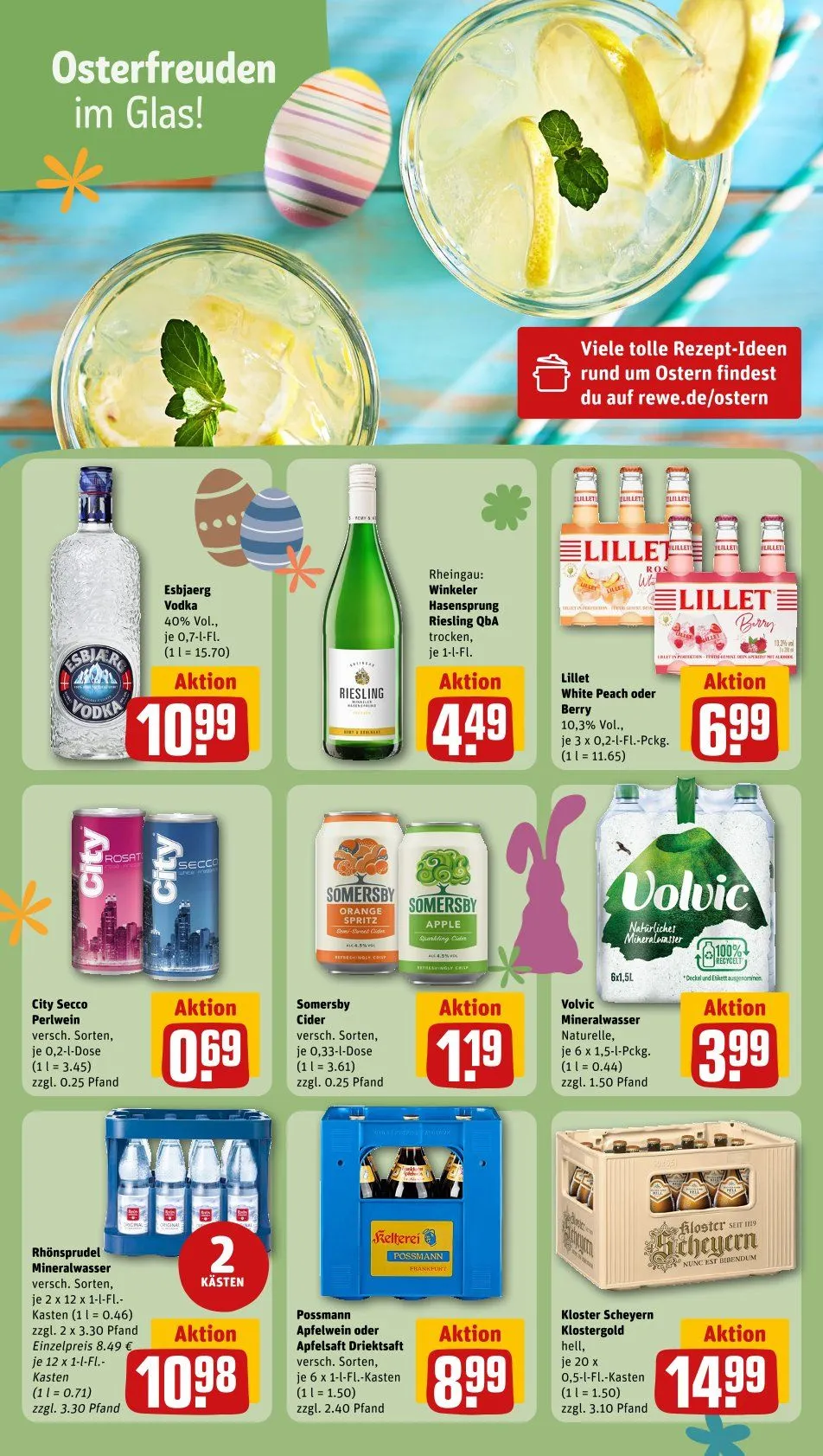 REWE Prospekt von 7. April bis 13. April 2025 - Prospekt seite 19