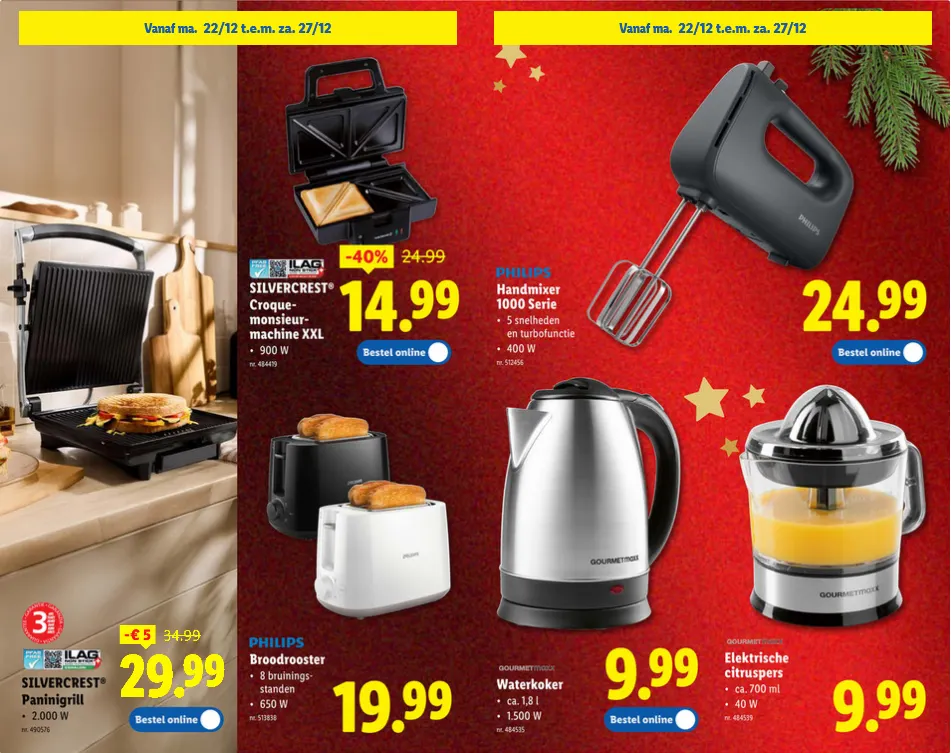 Lidl Folder van 22 december tot 31 december 2025 - folder pagina 19