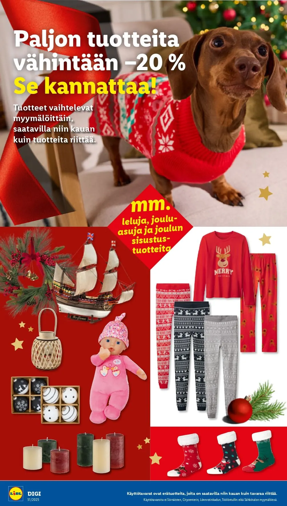 Kaupan Lidl tarjoukset voimassa alkaen 18. joulukuuta - 24. joulukuuta 2025 - Tarjouslehti sivu 19