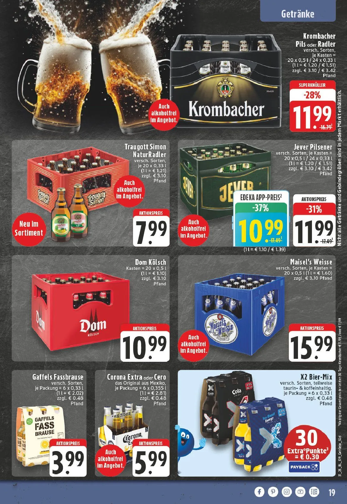 Edeka Prospekte von 28. Juli bis 2. August 2025 - Prospekt seite 19