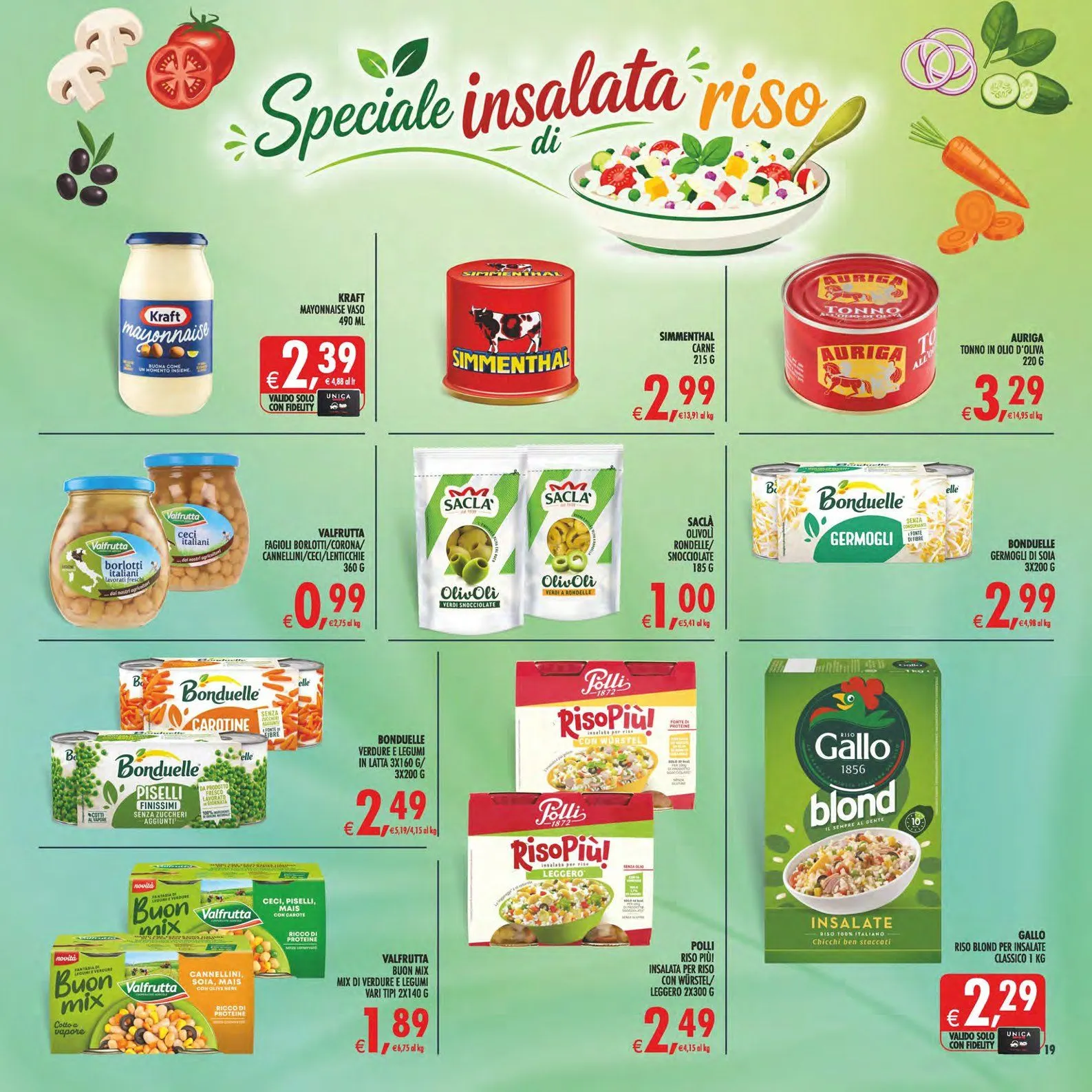 Volantini Deco Supermercati da 19 giugno a 29 giugno di 2026 - Pagina del volantino 19