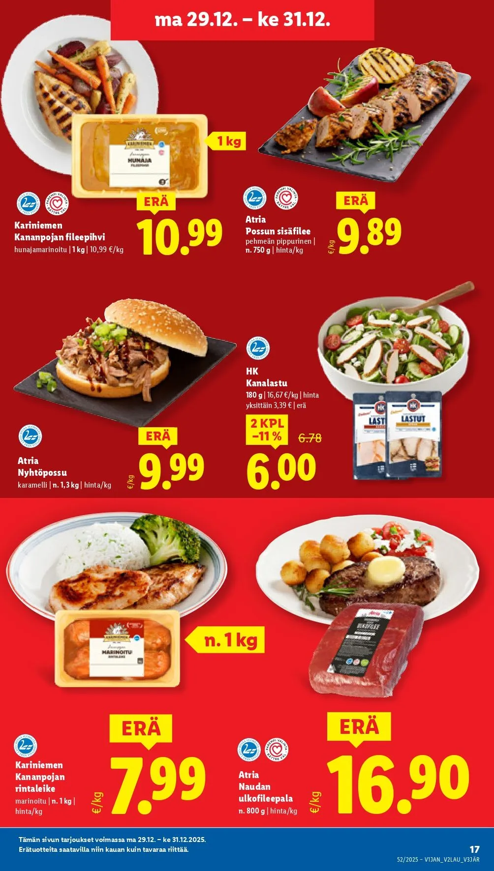 Kaupan Lidl tarjoukset voimassa alkaen 26. joulukuuta - 28. joulukuuta 2025 - Tarjouslehti sivu 19