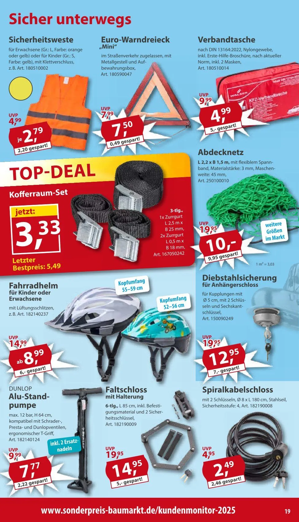 Sonderpreis-Baumarkt Angebote von 18. April bis 24. April 2026 - Prospekt seite 19