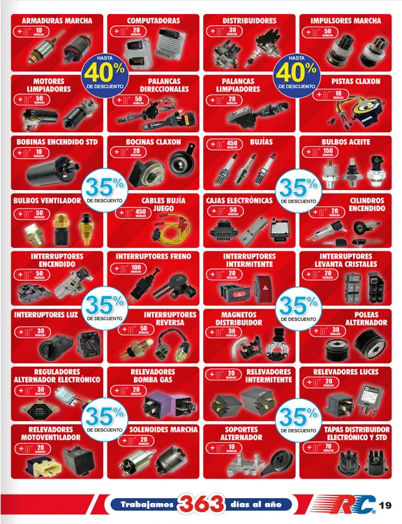 Catálogo de Refaccionaria California Ofertas 1 de diciembre al 31 de diciembre 2025 - Pagina 19