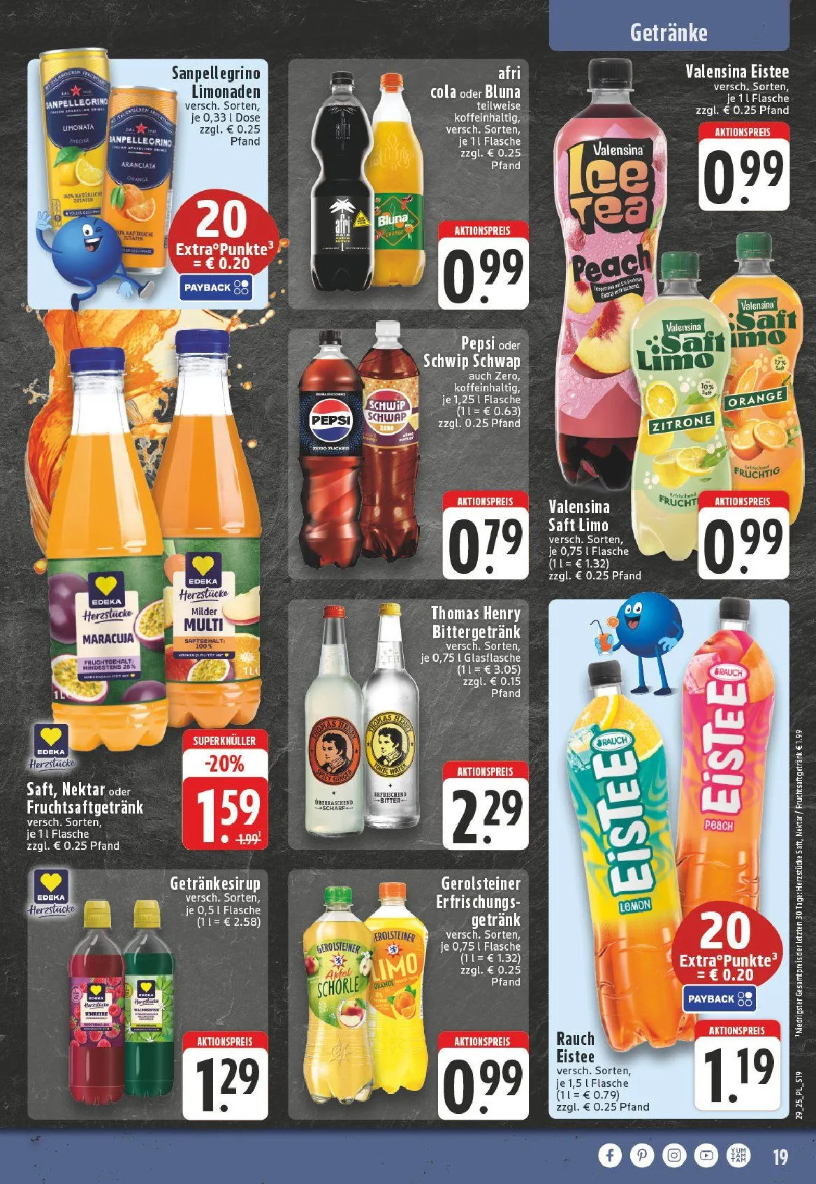 Edeka Prospekte - Aktuelle Angebote von 13. Juli bis 18. Juli 2025 - Prospekt seite 19