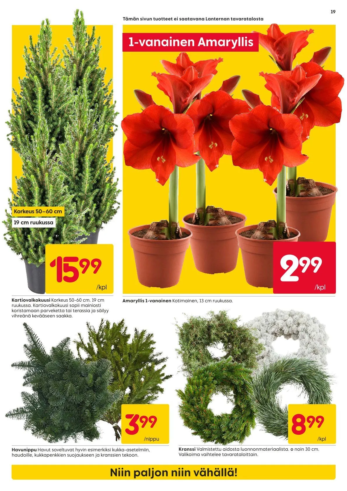 Kaupan Rusta uusimmat tarjoukset voimassa alkaen 27. lokakuuta - 2. marraskuuta 2025 - Tarjouslehti sivu 19