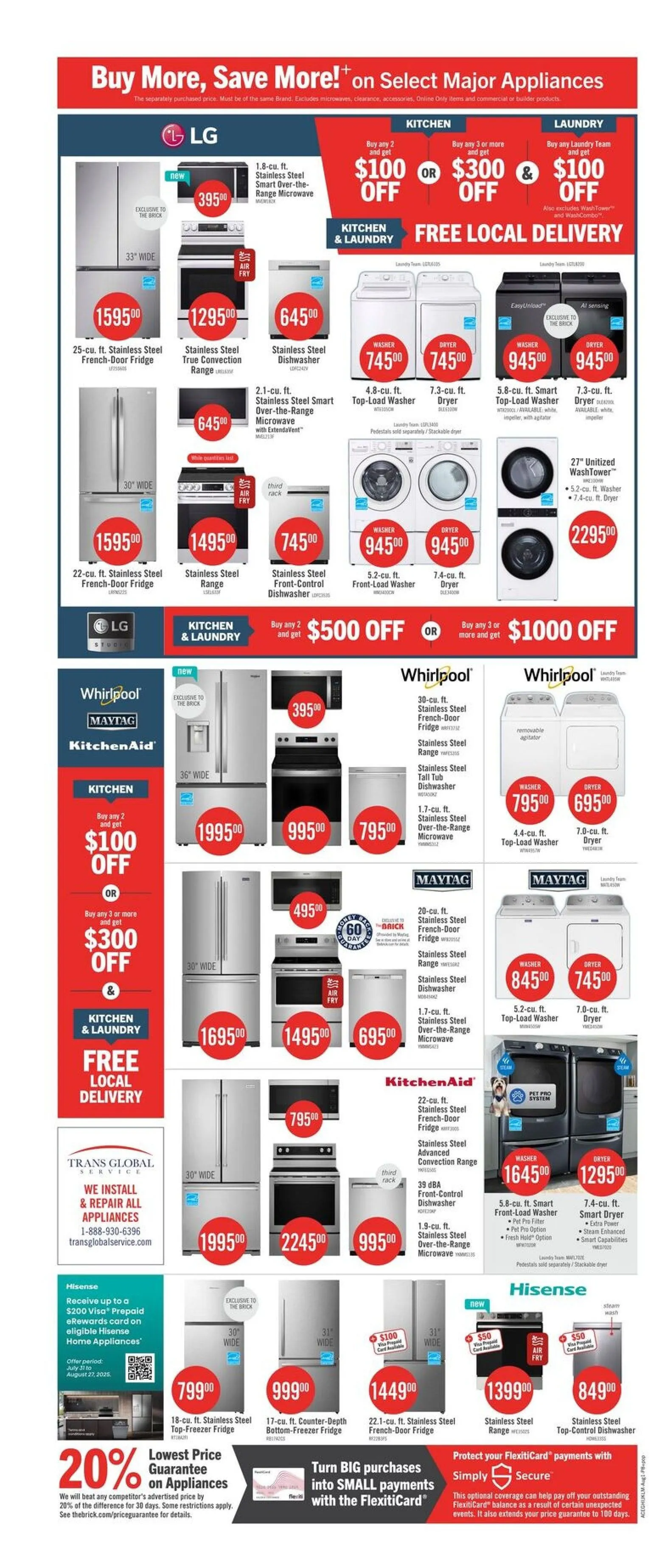 The Brick flyers from July 31 to August 14 2025 - flyer page 19