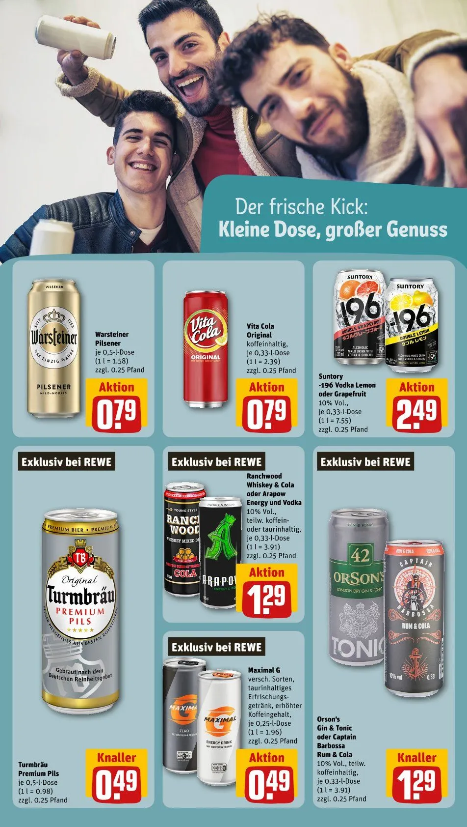 REWE Propsekt von 17. Juni bis 22. Juni 2025 - Prospekt seite 20