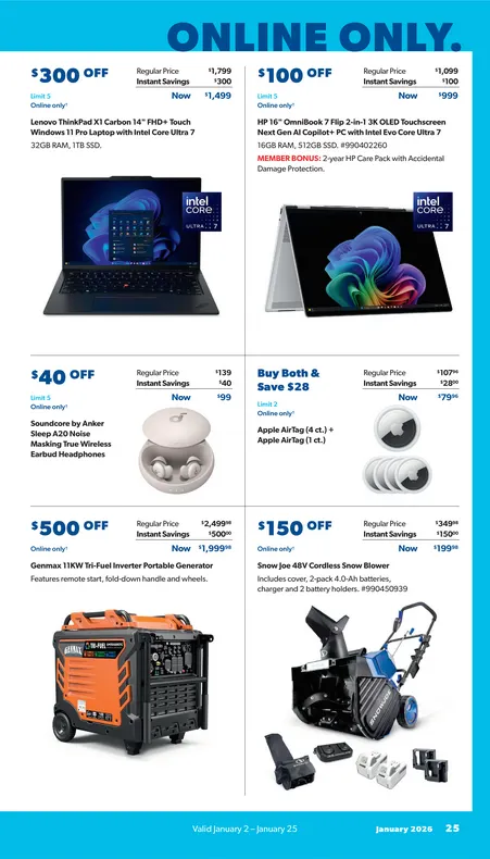 Weekly ad Sam's Club Sales from January 2 to December 25 2025 - Page 19