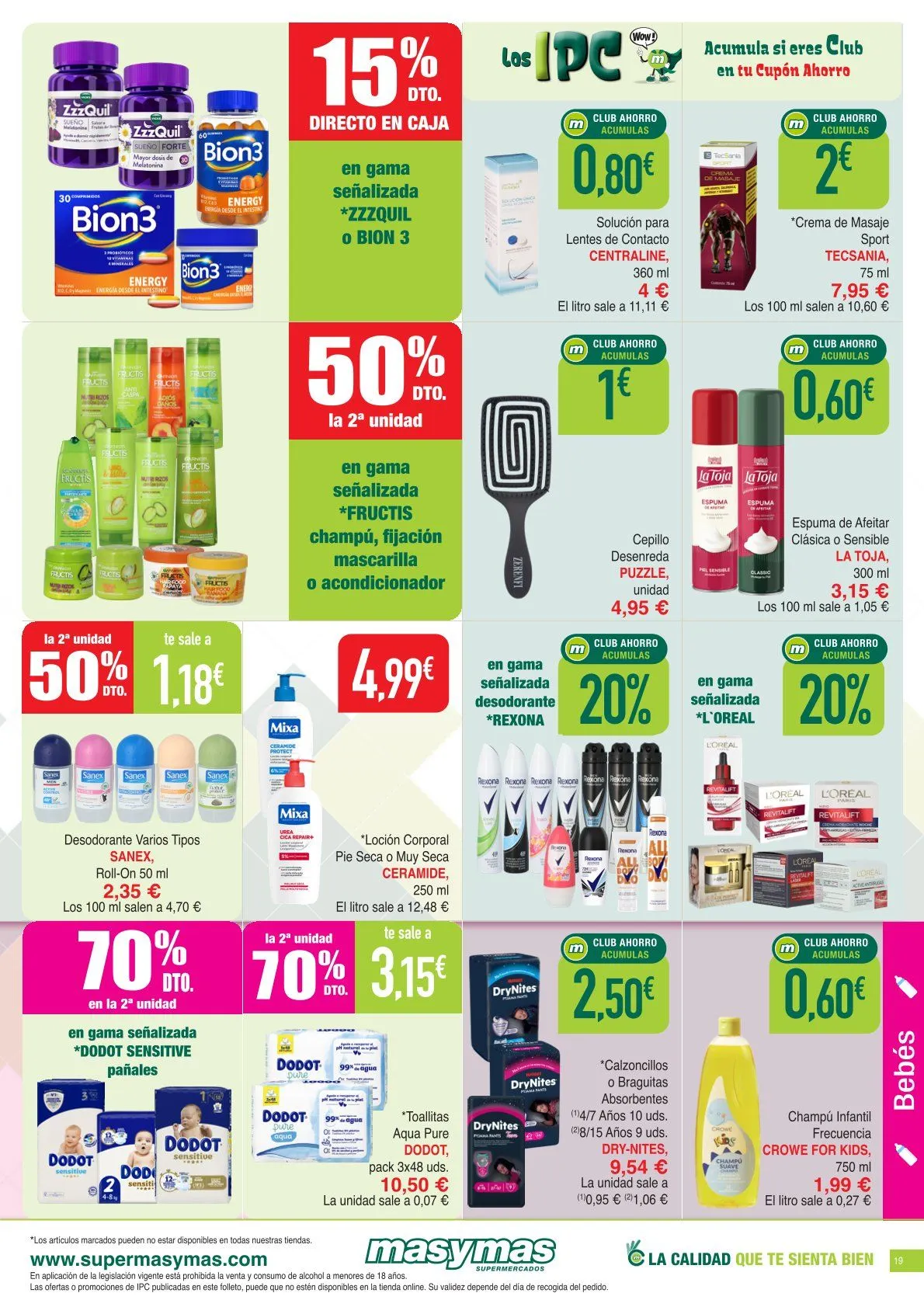 Catálogo de Supermercados Masymas Ofertas 26 de abril al 29 de abril 2026 - Página 19