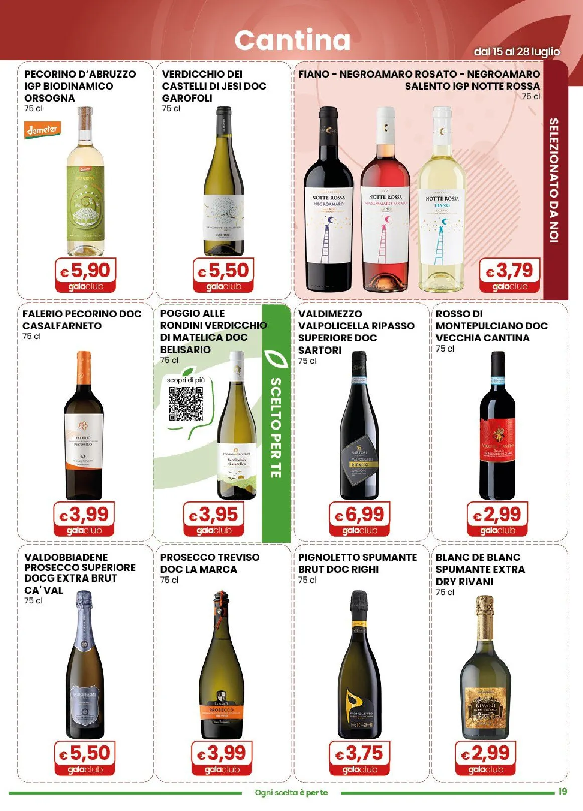 Volantini Gala Supermercati da 15 luglio a 28 luglio di 2026 - Pagina del volantino 19