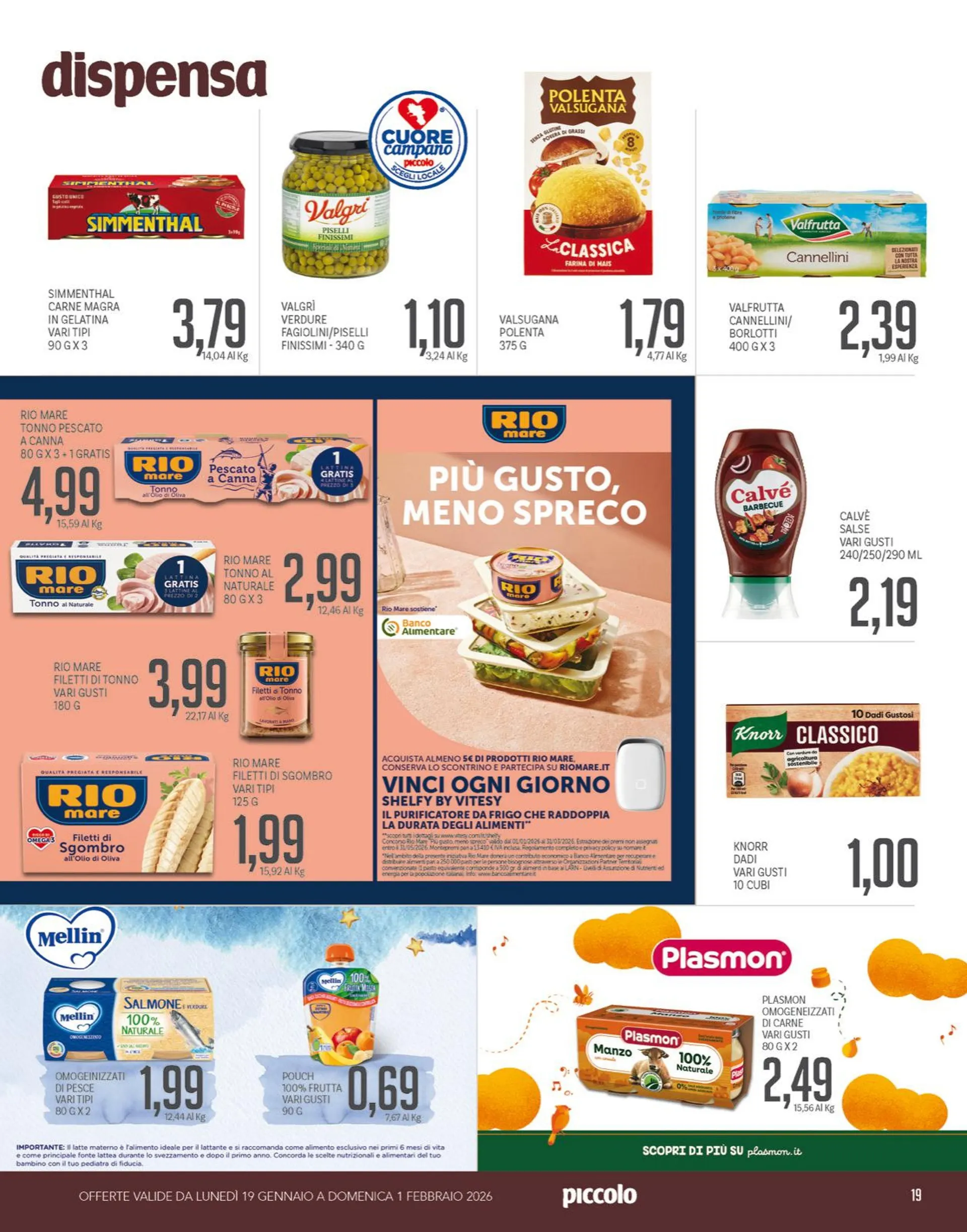 Volantino Piccolo da 19 gennaio a 1 febbraio di 2026 - Pagina del volantino 19