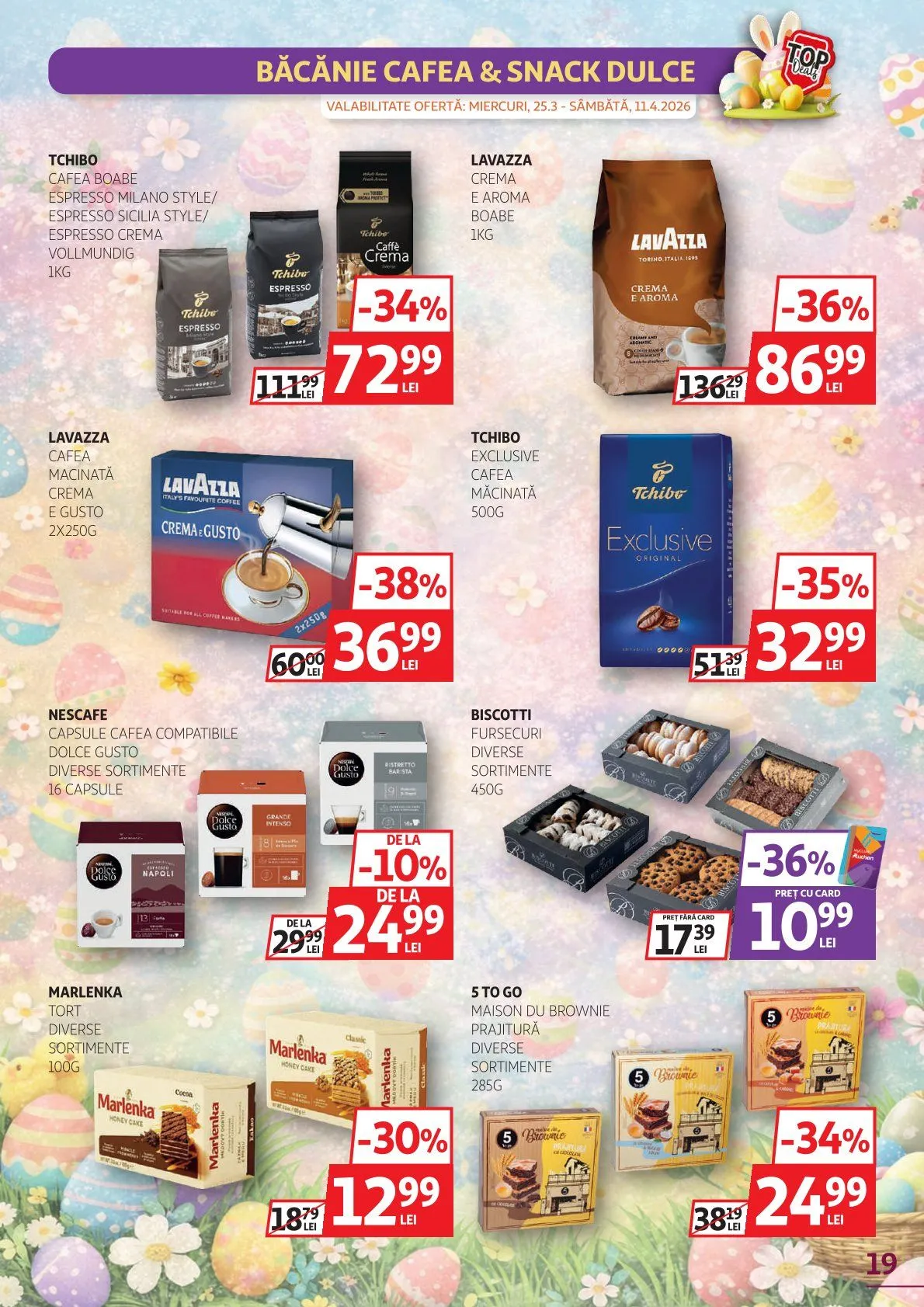 Catalog Ofertă de neratat specială Auchan de la 25 martie până la 11 aprilie 2026 - Revista Pagina 19