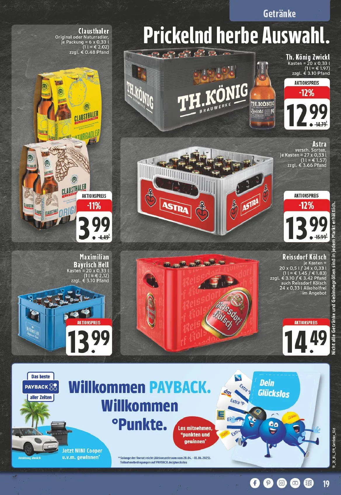 Edeka Prospekt von 5. Mai bis 10. Mai 2025 - Prospekt seite 19