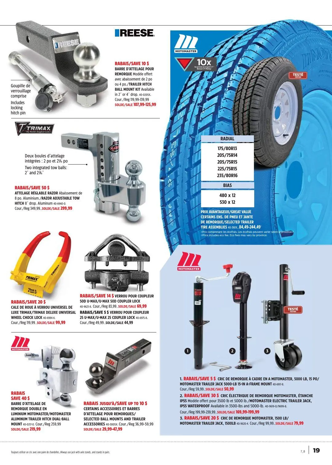 Canadian Tire Sales from April 9 to April 29 2026 - flyer page 19