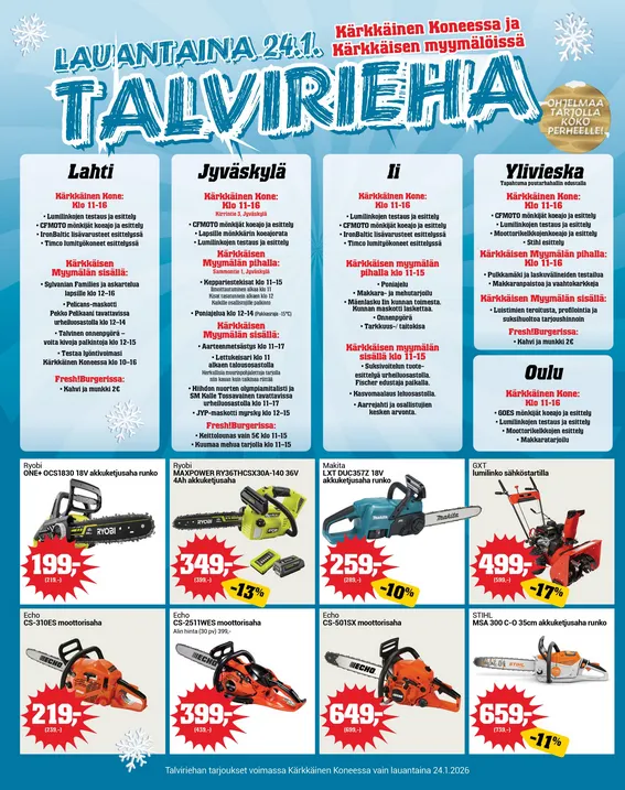 Kärkkäinen  voimassa alkaen 21. tammikuuta - 3. helmikuuta 2026 - Tarjouslehti sivu 19