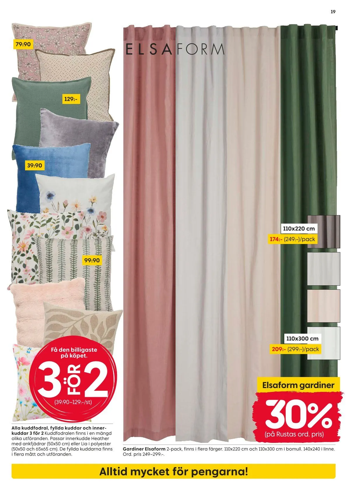  Rusta erbjudanden från 11 maj till 17 maj 2026 - Reklamblad sidor 19
