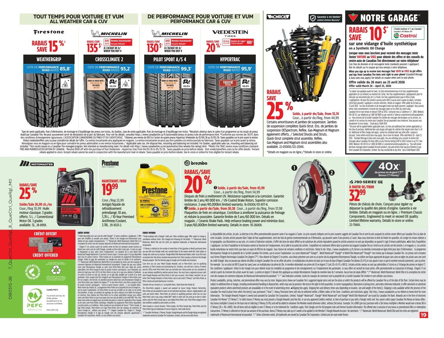 Canadian Tire Sales from April 9 to April 15 2026 - flyer page 18