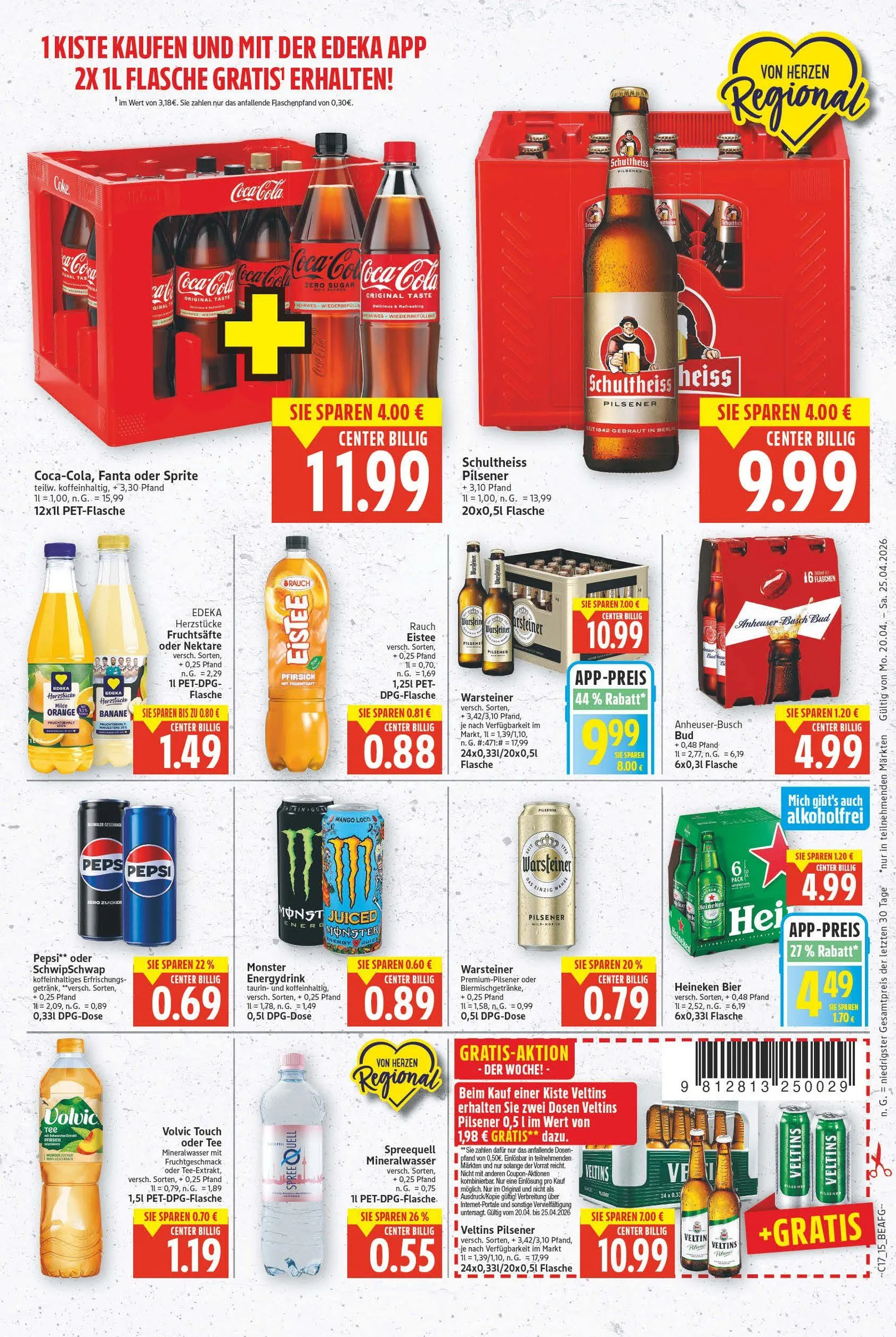 Edeka Prospekte von 22. April bis 28. April 2026 - Prospekt seite 19