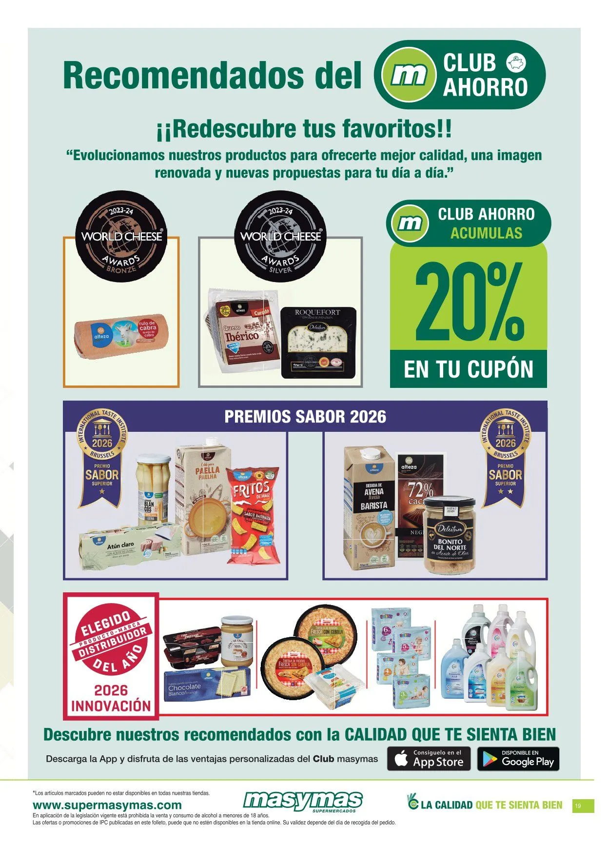 Catálogo de Supermercados masymas Ofertas 28 de mayo al 24 de junio 2026 - Página 19
