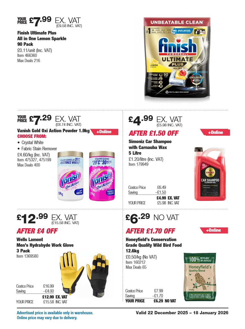 COSTCO Deals from 20 December to 18 January 2026 - Catalogue Page 19
