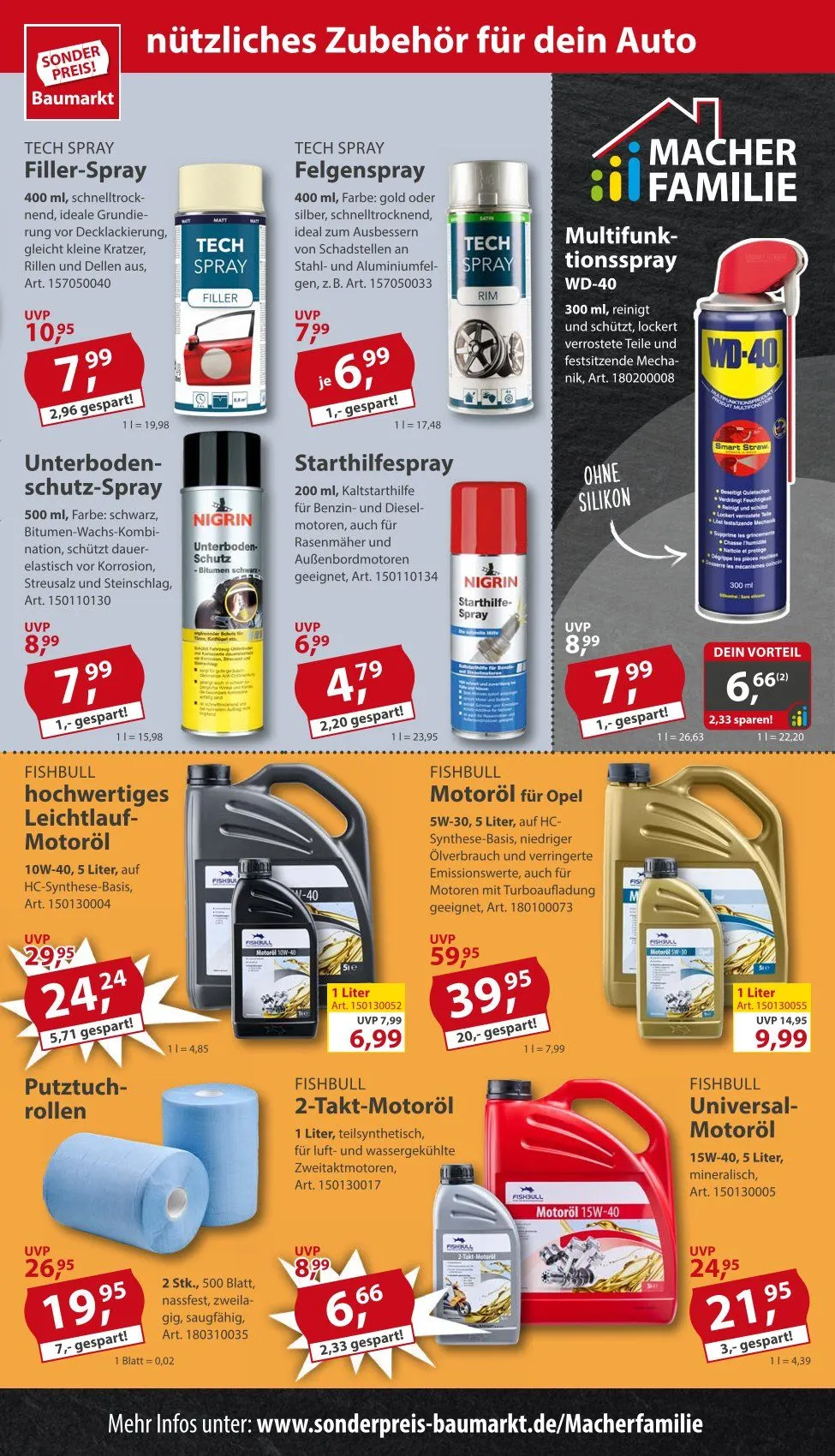 Sonderpreis-Baumarkt Deals von 31. März bis 4. April 2025 - Prospekt seite 19