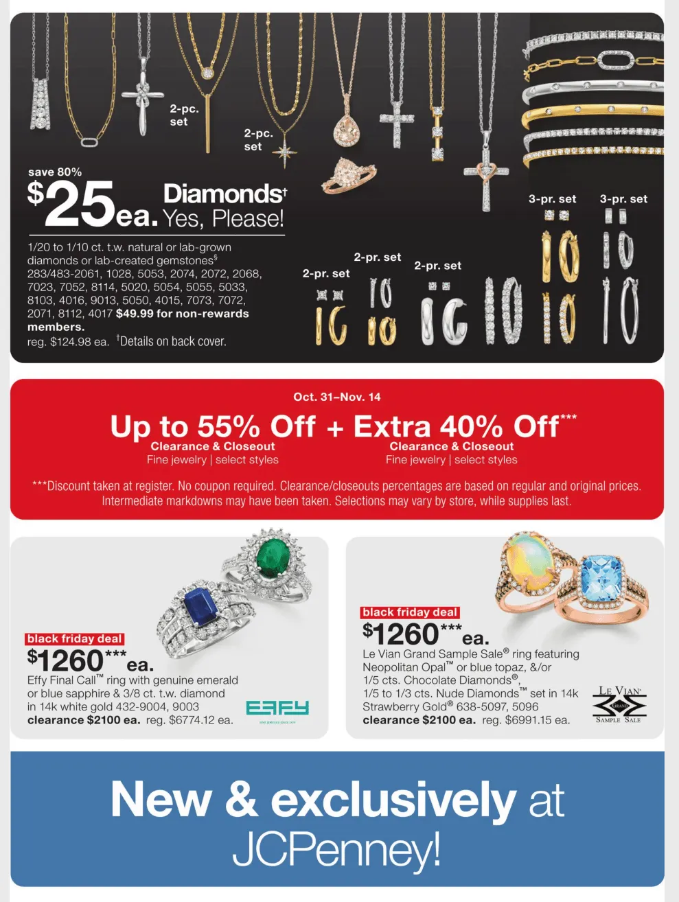 Weekly ad JCPenney Early Access Black Friday from October 31 to November 14 2024 - Page 18