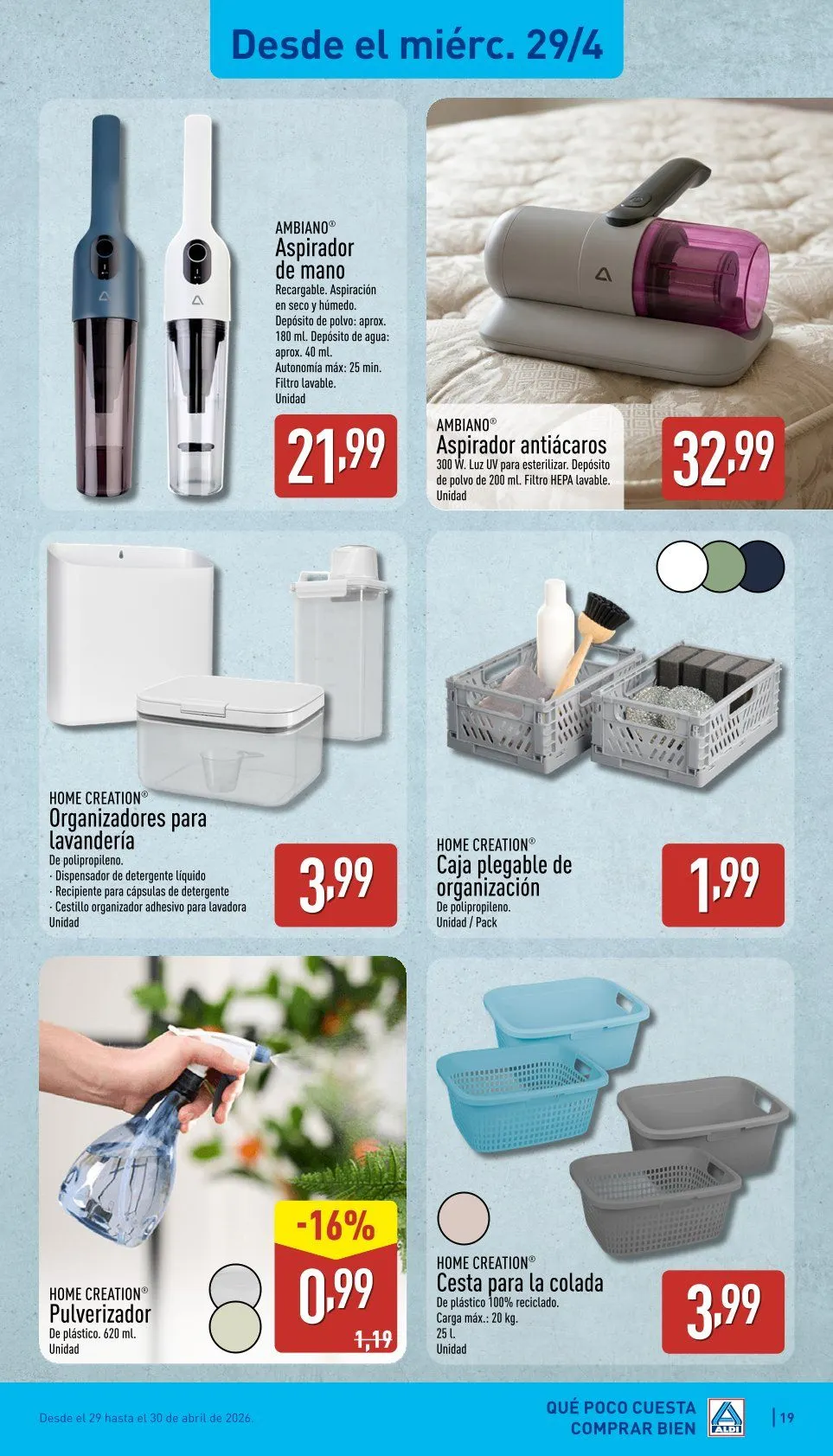 Catalogues ALDI du 27 avril au 3 mai 2026 - Catalogue page 19
