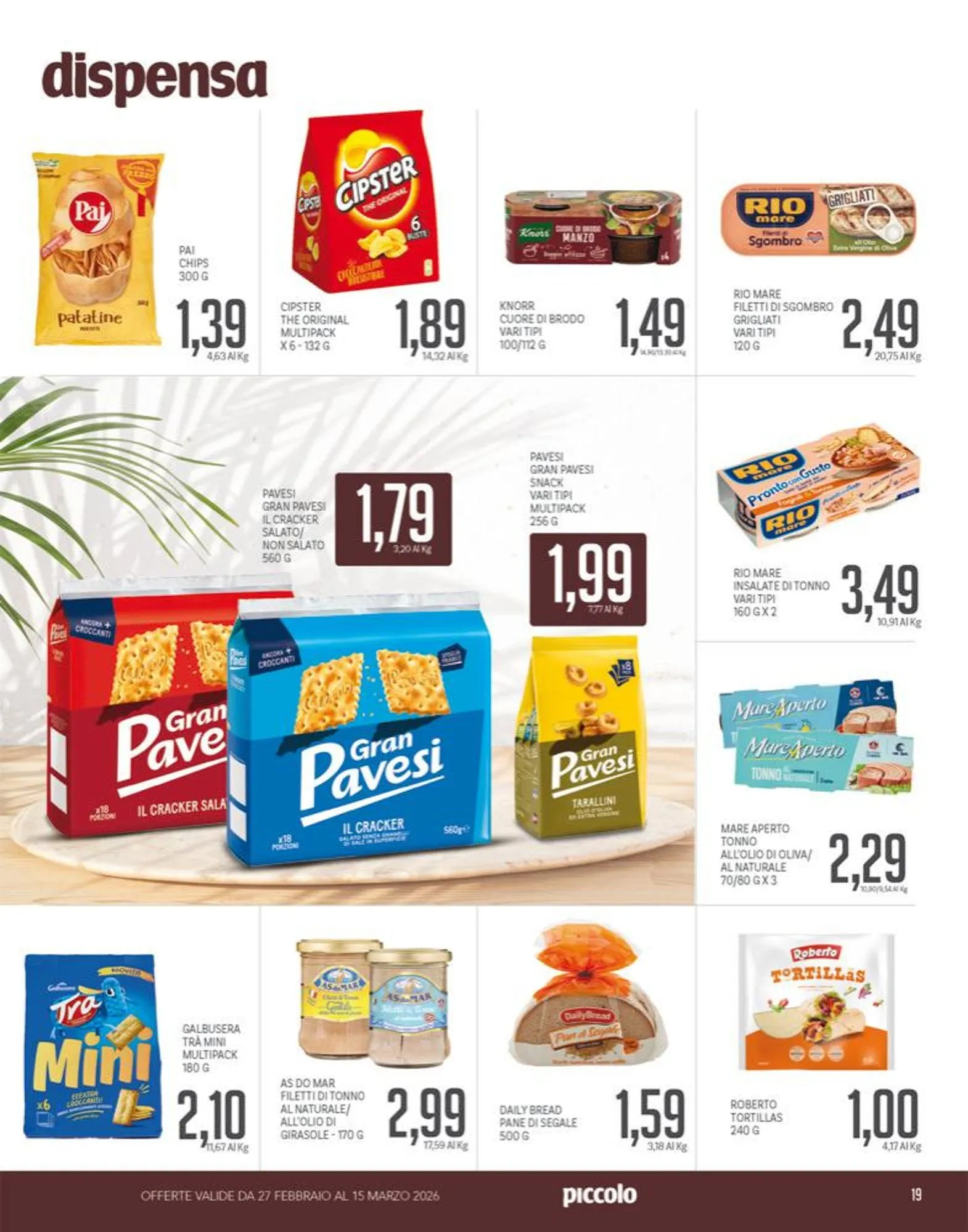 Volantini Piccolo da 25 febbraio a 15 marzo di 2026 - Pagina del volantino 19