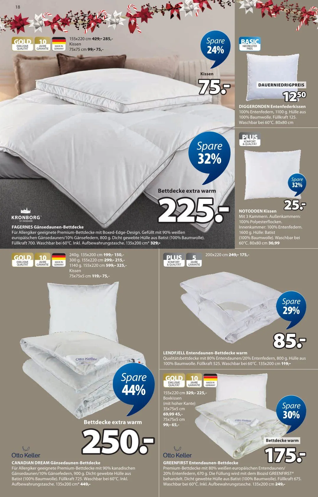 JYSK Angebote von 19. Oktober bis 29. November 2025 - Prospekt seite 18