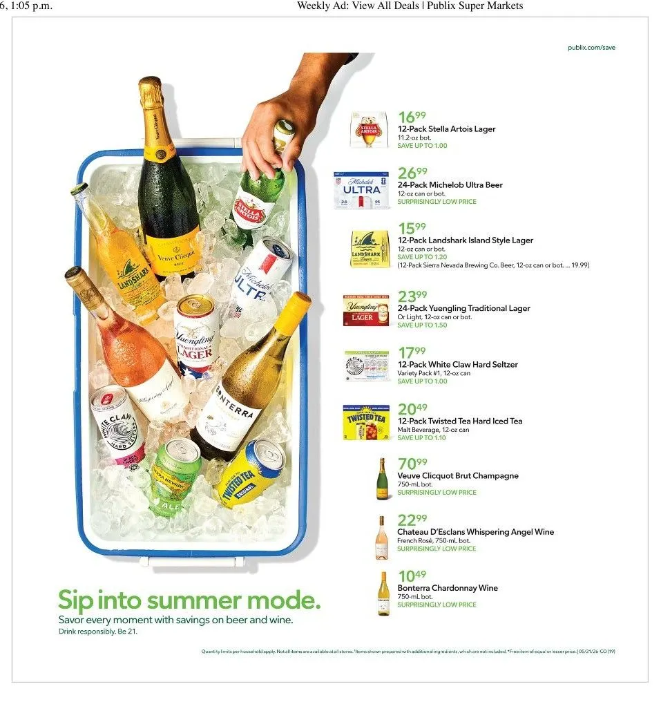 Weekly promotion Publix Sales spanning from May 20 to May 26 2026 - Page 19 for Catalogue 365