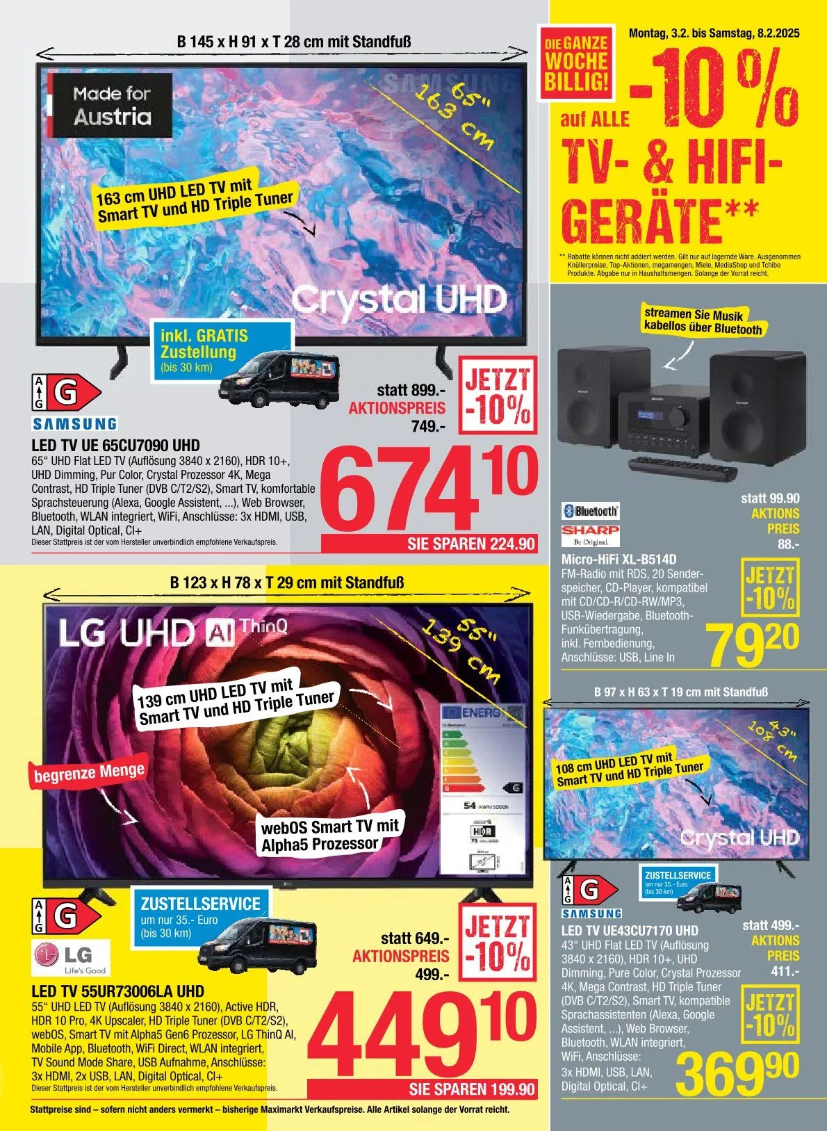 Maximarkt Angebote von 3. Februar bis 8. Februar 2025 - Flugblätt seite 19