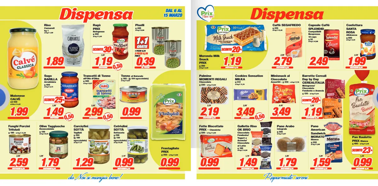 Volantini Prix Quality da 6 marzo a 15 marzo di 2026 - Pagina del volantino 19