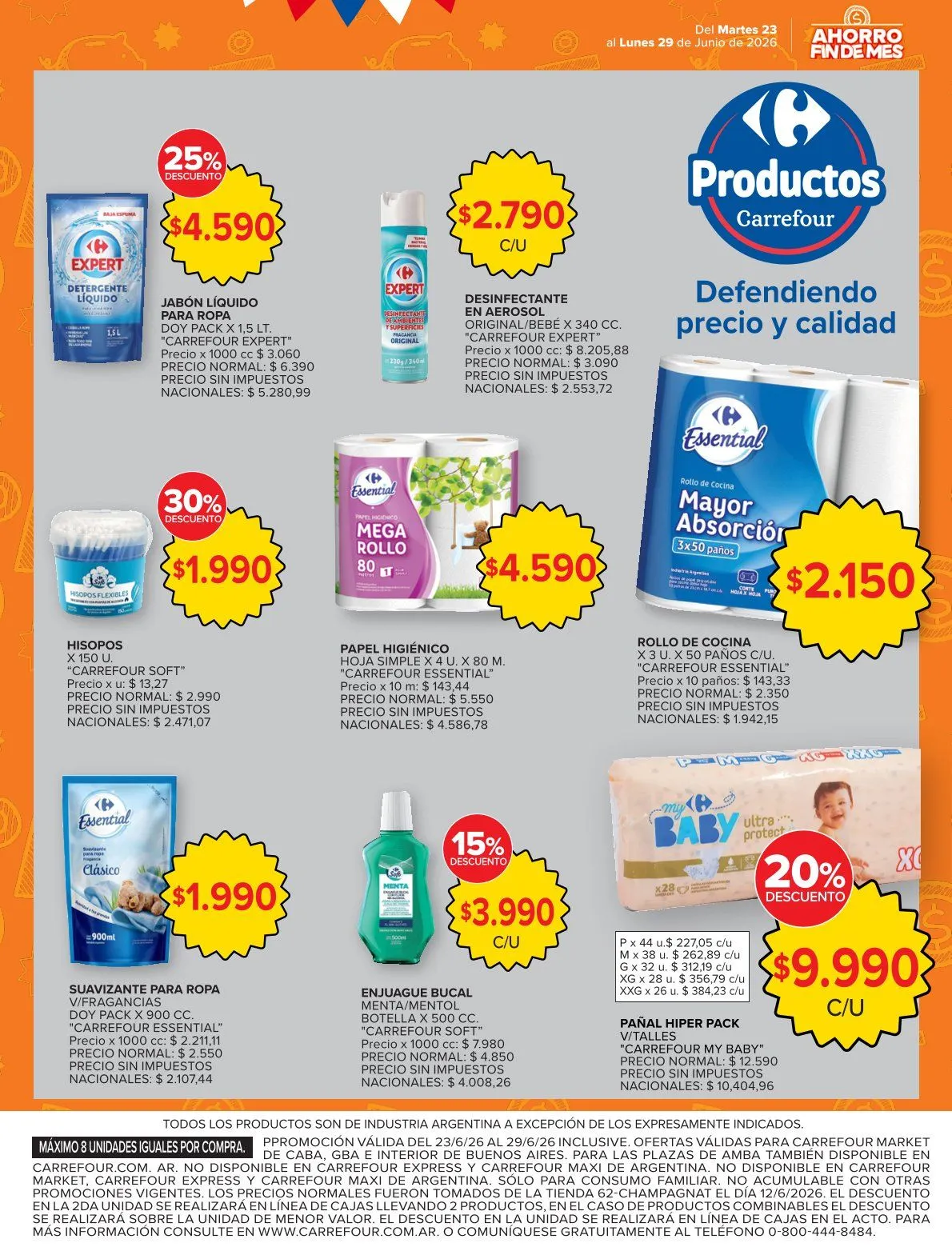 Ofertas de Ofertas Carrefour Market 23 de junio al 29 de julio 2026 - Página 19 del catálogo