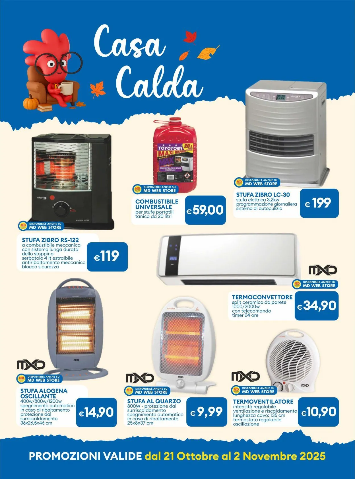 Volantini MD Discount da 21 ottobre a 3 novembre di 2025 - Pagina del volantino 19