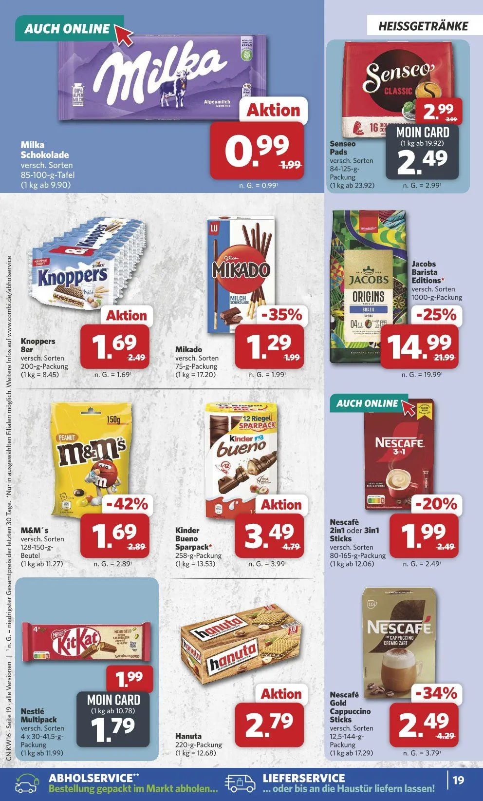  Combi Angebote von 13. April bis 18. April 2026 - Prospekt seite 19