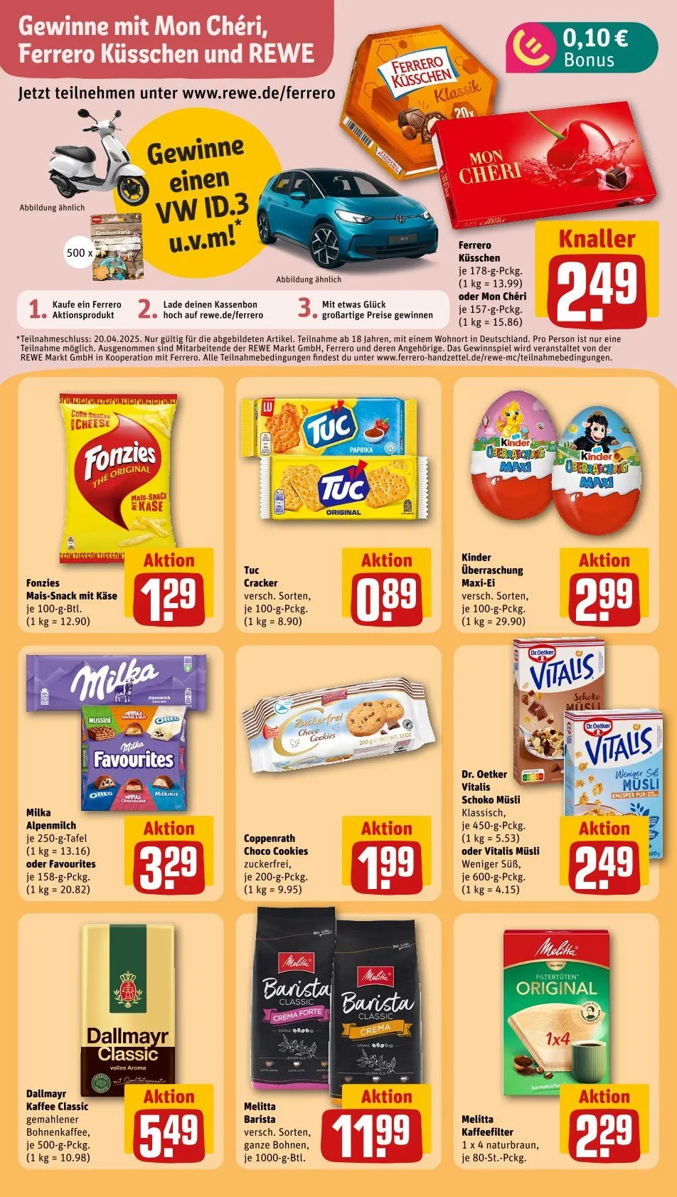 REWE Prospket von 25. März bis 30. März 2025 - Prospekt seite 19