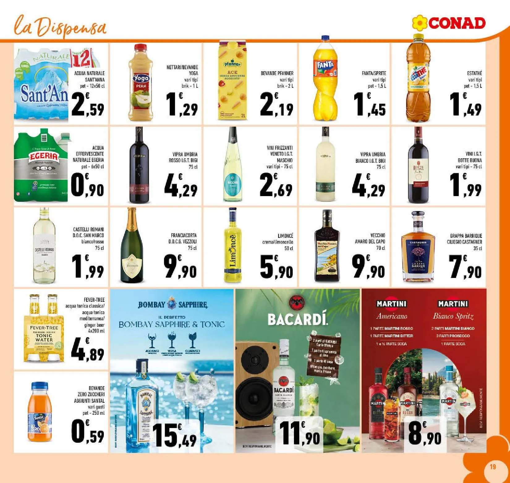Volantini Conad da 13 agosto a 24 agosto di 2025 - Pagina del volantino 19