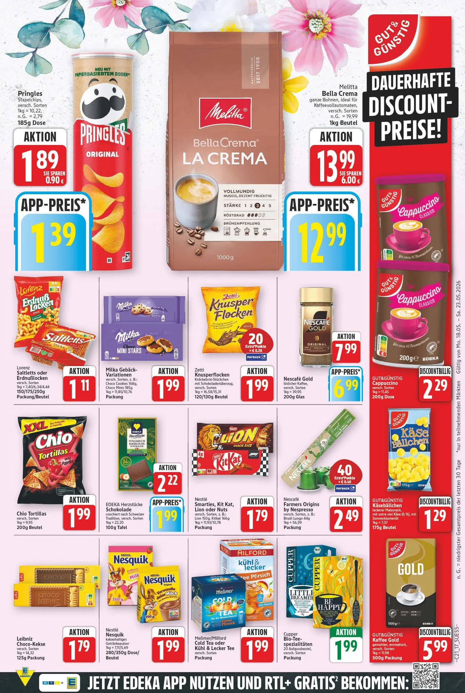 Edeka Angebote von 18. Mai bis 23. Mai 2026 - Prospekt seite 19