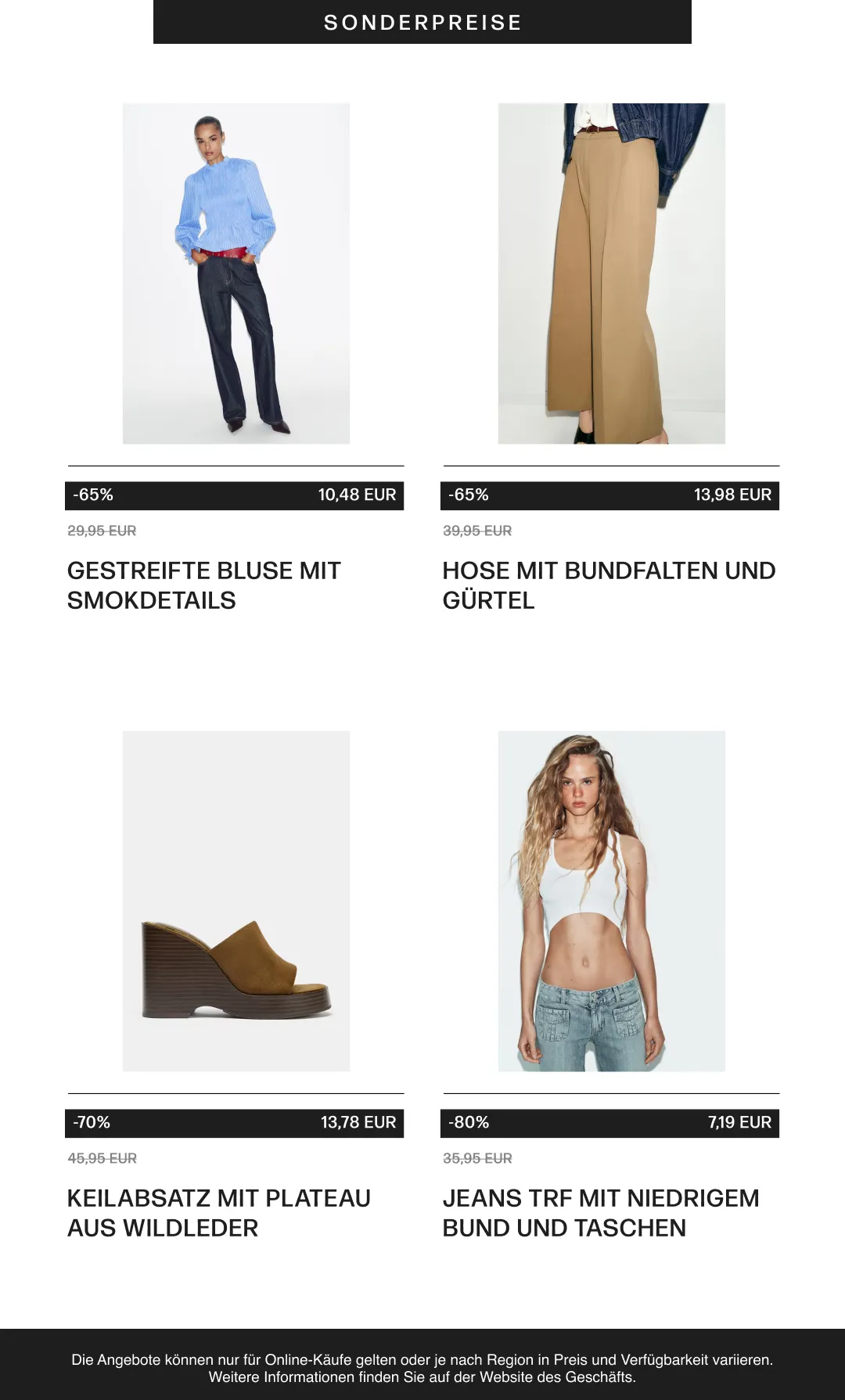 Zara von 16. Juli bis 30. Juli 2026 - Flugblätt seite 19
