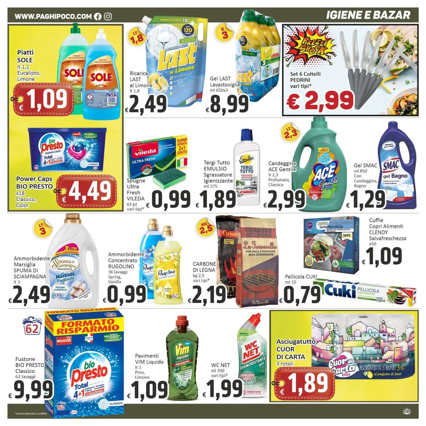  Volantini Paghi Poco da 17 aprile a 27 aprile di 2026 - Pagina del volantino 19