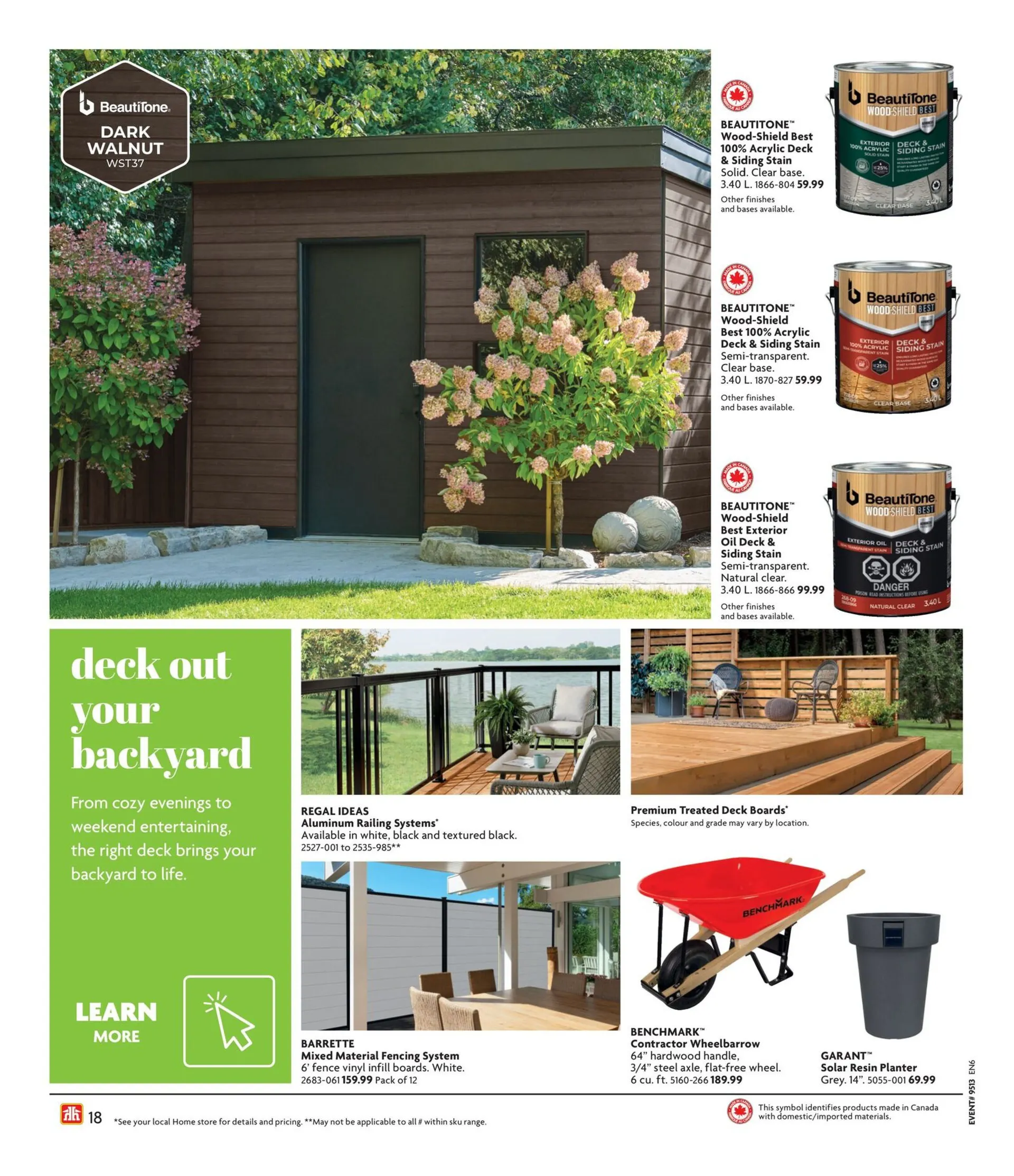 Home Hardware Sales from March 26 to June 17 2026 - flyer page 19