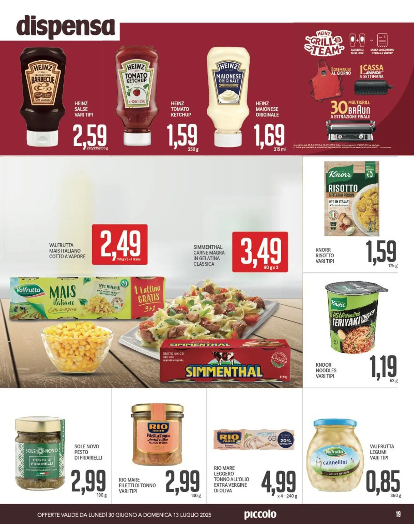 Piccolo  Volantini  da 30 giugno a 13 luglio di 2025 - Pagina del volantino 19