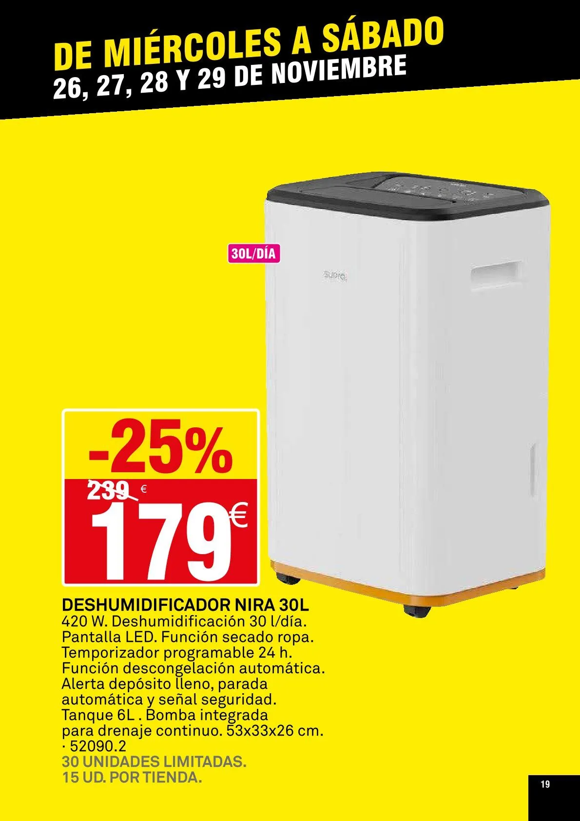 Catálogo de Bricoking Ofertas 26 de noviembre al 29 de noviembre 2025 - Página 19