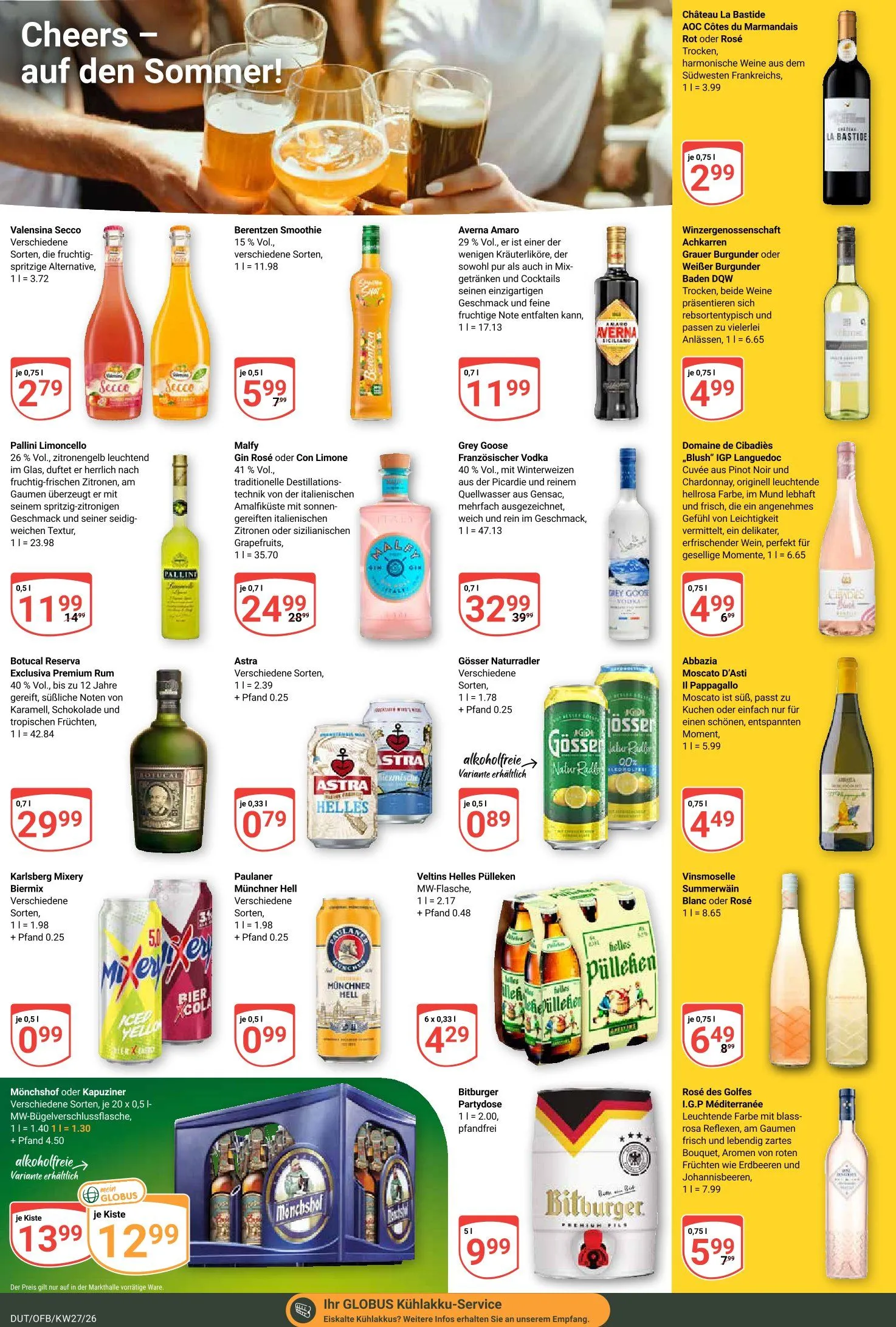 Globus Angebote von 29. Juni bis 4. Juli 2026 - Prospekt seite 19